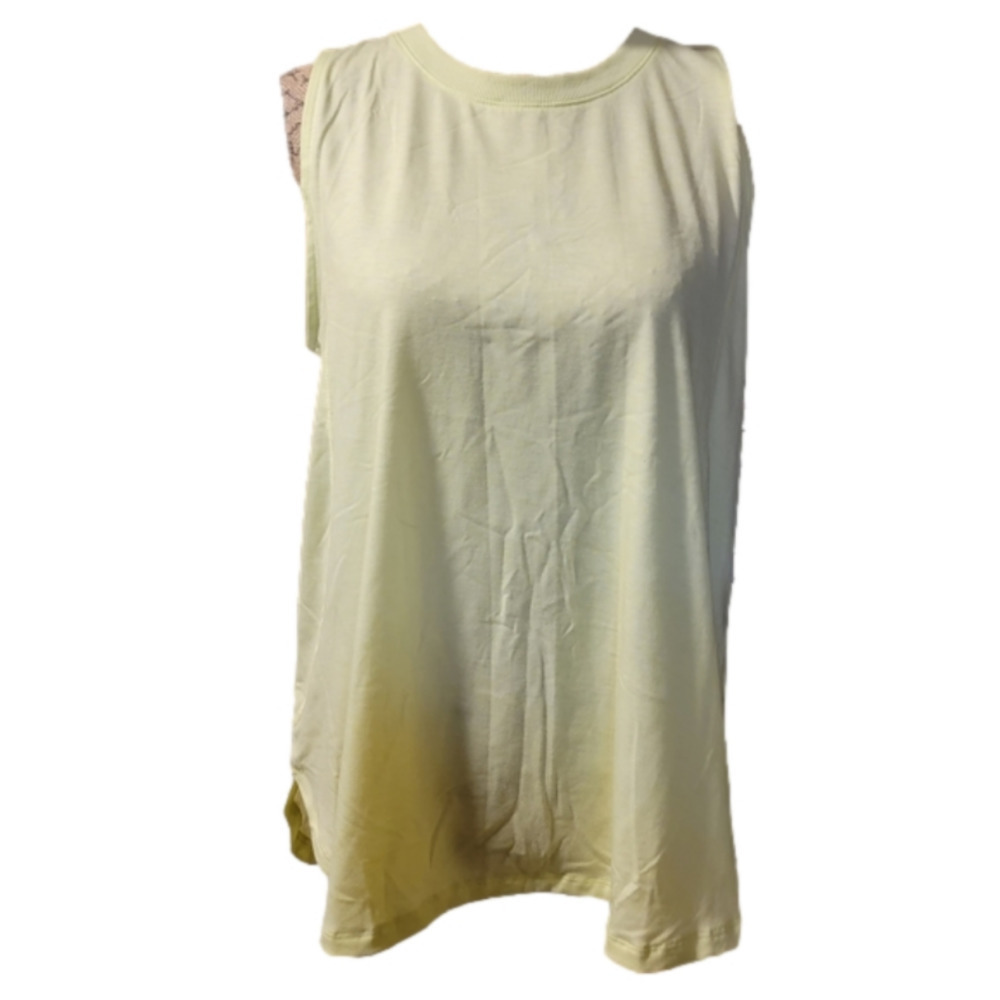 Tek Gear Workout Gear. Light Yellow Tank Top. NWT.